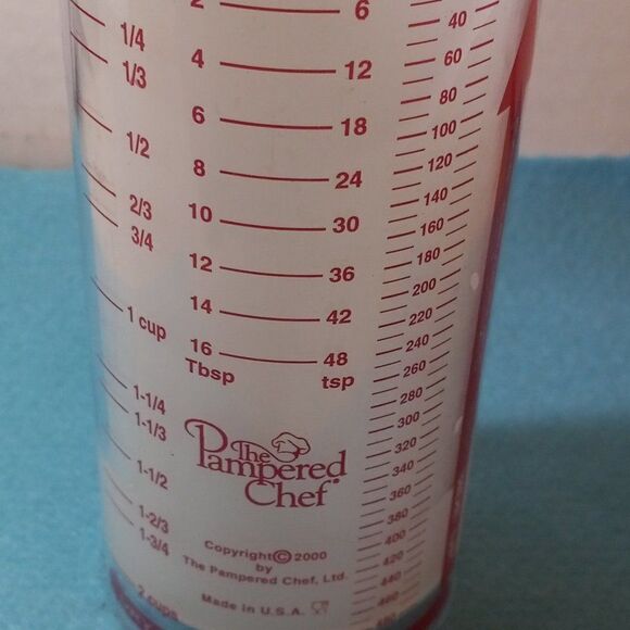 Vintage Pampered Chief Dry/Liquid Measuring device Cottagecore Kitsch - Picture 1 of 7